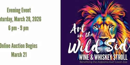 Art on the Wild Side: Wine & Whiskey Stroll