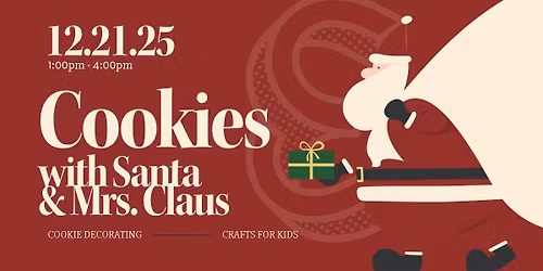 Cookies with Santa & Mrs. Claus at Epigram Brew Co.!