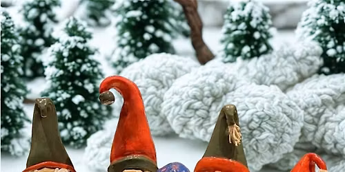 Hand Building Clay Gnomes