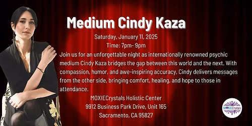 An Evening with Cindy Kaza