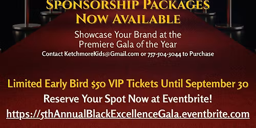 5th Annual Black Excellence Gala
