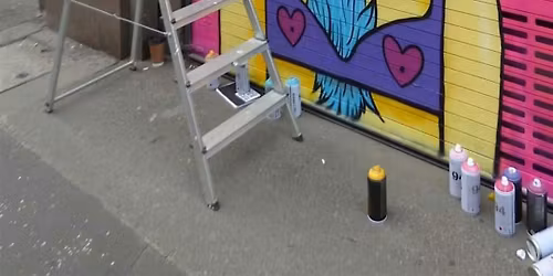 Art and Creative Workshop: Mini-Mural Window Characters with  ErmitsMoze