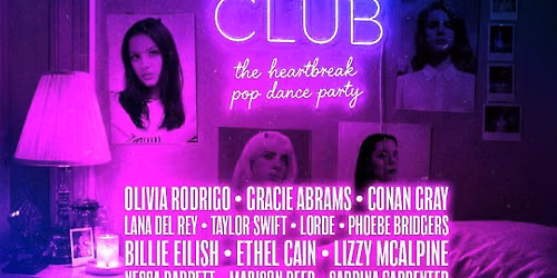SAD GIRLS CLUB- The heartbreak pop dance party