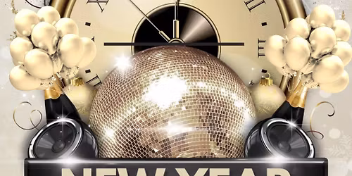 New Year's Eve DJ DISCO 80s Themed Fancy Dress Optional 