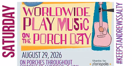 St Andrews Play Music On The Porch Day
