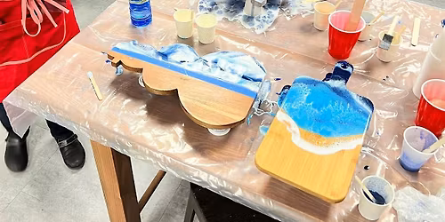 Holiday Themed Epoxy Workshop