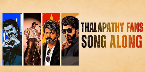 Thalapathy Fans Sing-Along