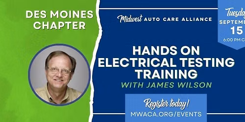 Des Moines Chapter: Hands On Electrical Testing Training