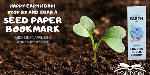 Seed Paper Bookmark Giveaway