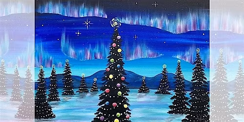 "Light Up the Night" Festive Paint Party