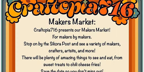 Craftopia\u2019s November Makers Market SIKORA POST 