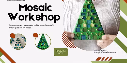 DIY Mosaic Holiday Tree