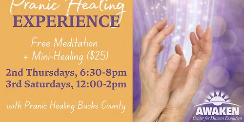 An Afternoon of Pranic Healing