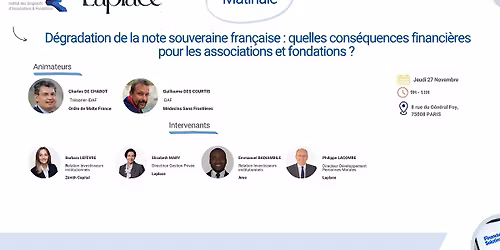 Matinale IDAF - 27 Novembre