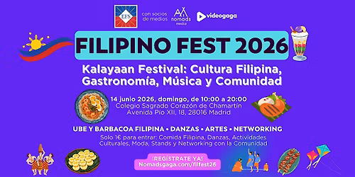 FILIPINO FEST 2026: Cultura Filipina, Gastronom\u00eda y M\u00fasica