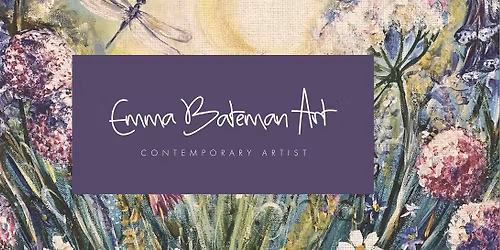 Acrylic on Canvas \u2018Spring Blossom\u2019 painting worshop