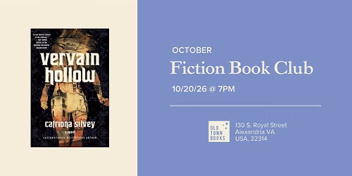 October Fiction Book Club: Vervain Hollow