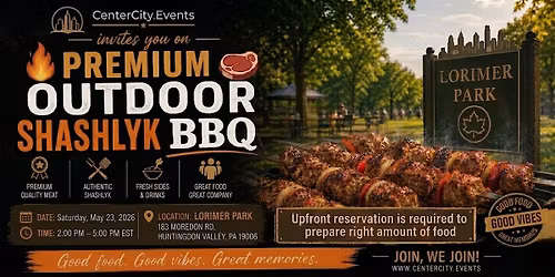 Premium Outdoor Shashlyk BBQ