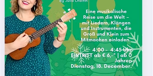 Mitmach-Weihnachts-Konzert mit Julia Chalfin