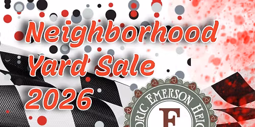 Neighborhood Yard Sale