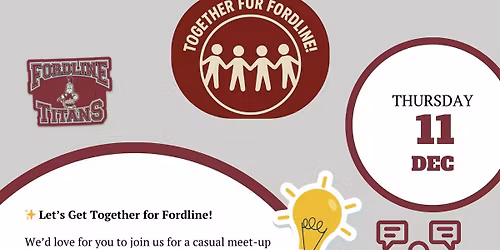 Together for Fordline Monthly Chat