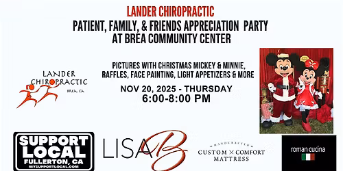 Patient, Family and Friends Appreciation Event