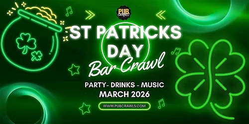 Salt Lake City St. Patrick's Day Bar Crawl