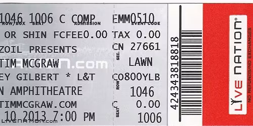 Tim McGraw West Palm Beach Tickets