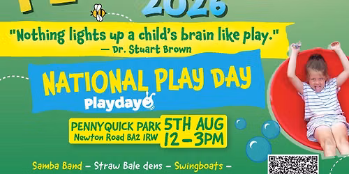 BAPP National Playday - Pennyquick Park BA2 1NW