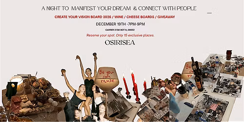 \u2728 VISION BOARD & WINE\/ CHEESE NIGHT \u2013 CHRISTMAS EDITION