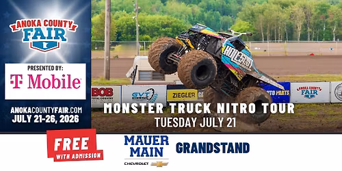 Monster Truck Nitro Tour - Anoka County Fair