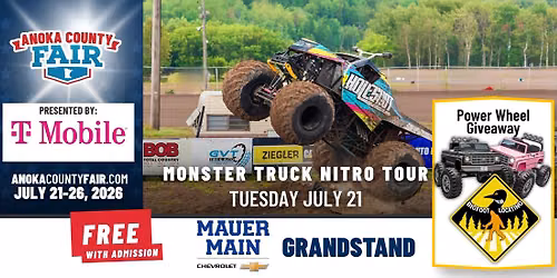Monster Truck Nitro Tour - Anoka County Fair