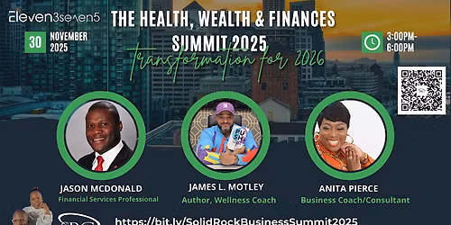 The Health, Wealth and Finances Business Summit 2025