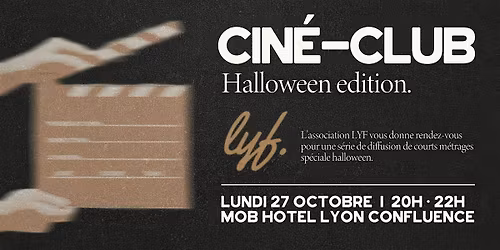 CIN\u00c9-CLUB HALLOWEEN EDITION
