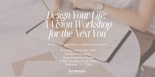 Design Your Life: A Vision Workshop for the Next You