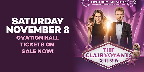 \ud83c\udfa9 The Clairvoyants Show \u2013 Live at Ovation Hall