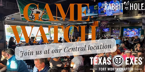 Rabbit Hole Pub Game Watch Texas vs. A&M
