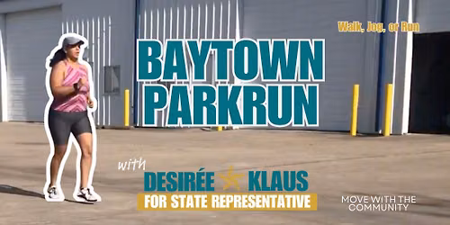 Baytown PARKRUN with Desiree