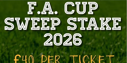 Fa Cup Sweepstake 2026