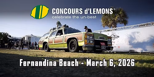 Concours d'Lemons Amelia Island 2026