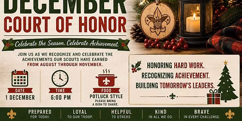 Troop 2G Court of Honor