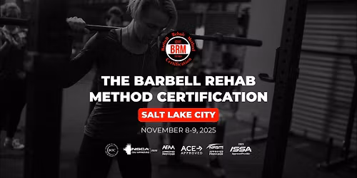 Salt Lake City, UT | Barbell Rehab Method Certification