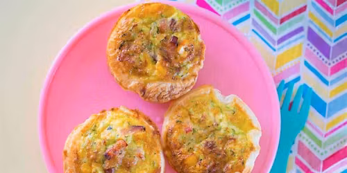 Family Brunch Cooking Class - Mini Quiche & Apple Crumble Tartlets