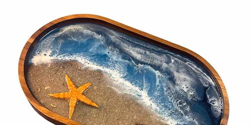 Gulf Coast Resin Wood Tray