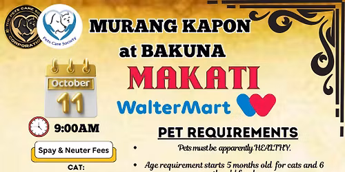 MURANG KAPON AT BAKUNA PARA SA ASO AT PUSA