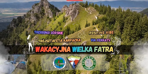 \ud83c\udf40Wakacyjna Wielka Fatra, S\u0142owacja\u2600 (trekking, positive vibe, ferraty, szkolenie Nordic Walking)\ud83c\udfd4\ufe0f