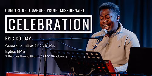 Concert de louange et projet missionnaire de Eric Colday
