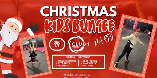 Christmas Kids Bungee Party 6th\/7th Dec