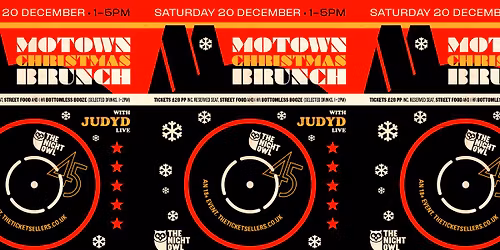 Motown Christmas Bottomless Brunch with Judy D
