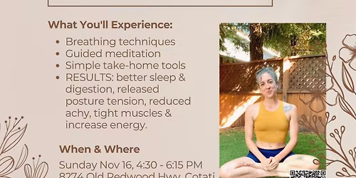 Fall Reset: Gentle Yin Yoga Workshop